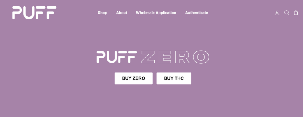 Puff Bar website picture