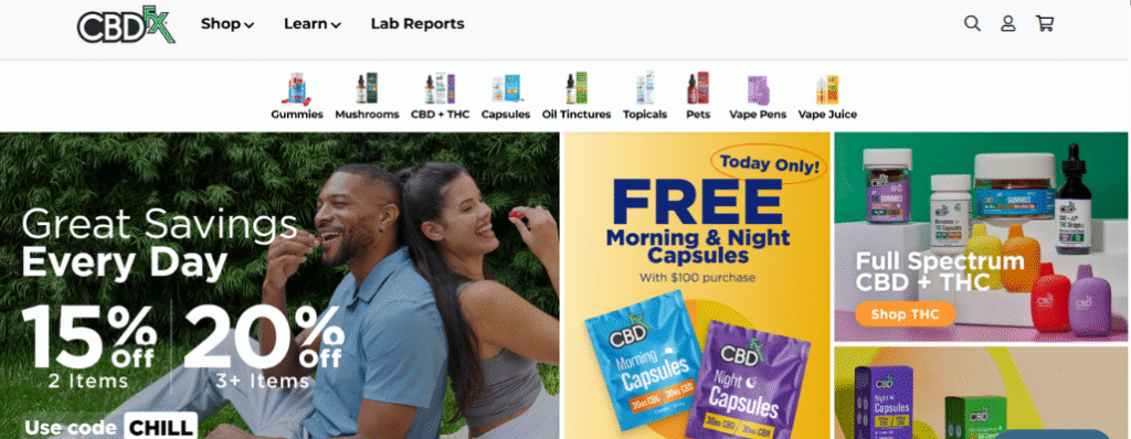 cbdfx website picture