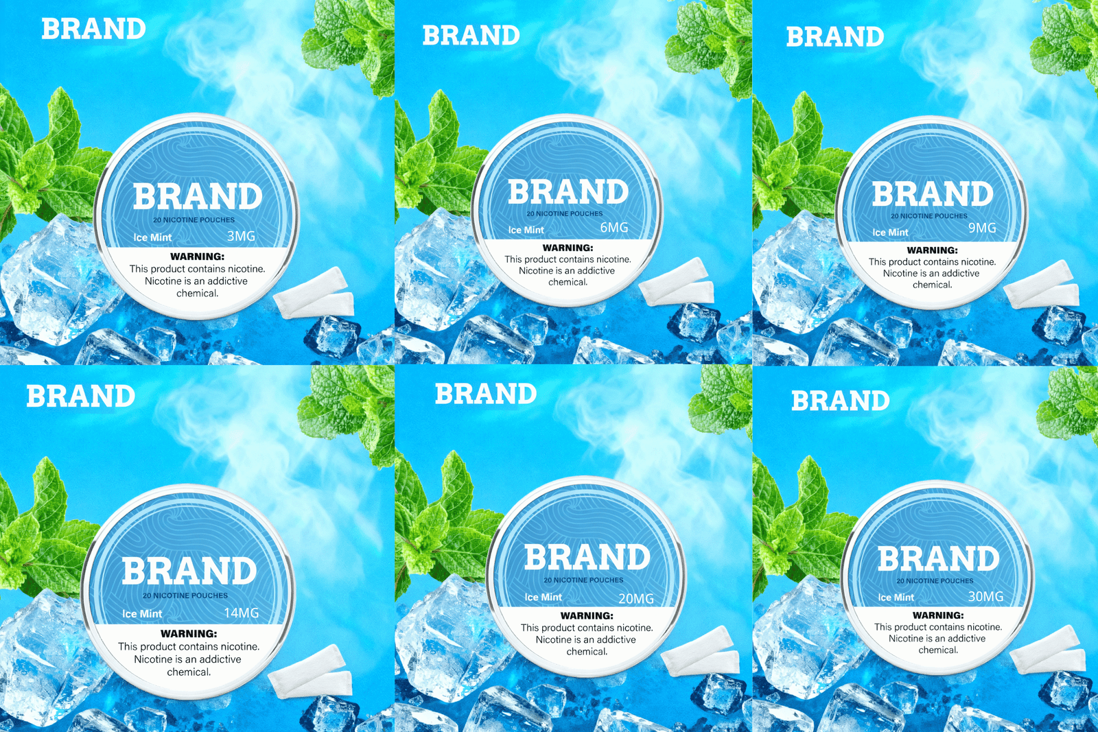 BAE Vapor nicotine pouch strenth picture