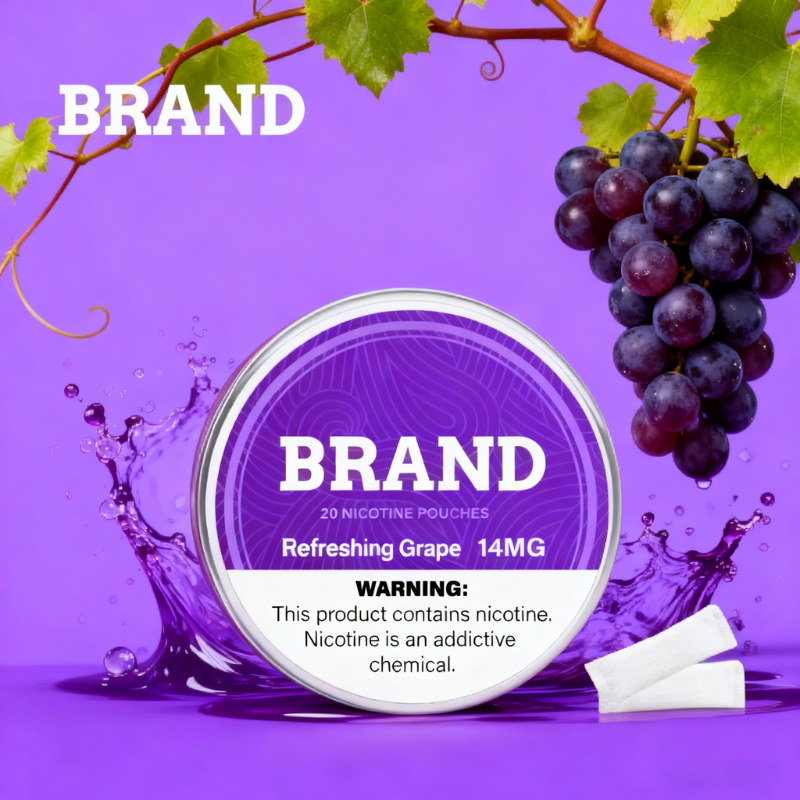 BAE Vapor Refreshing Grape Nicotine Pouch Picture