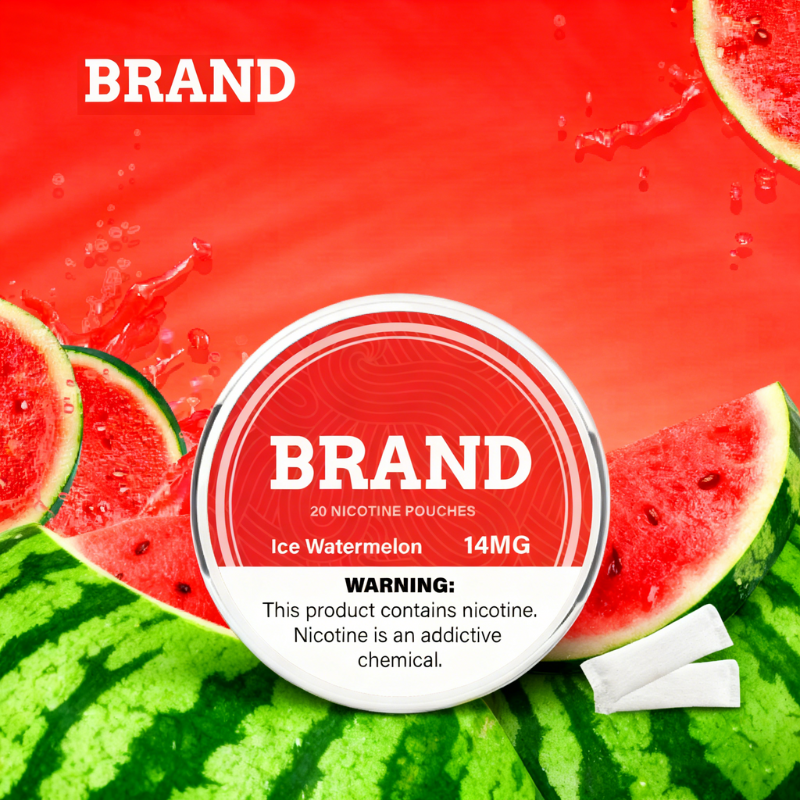 BAE Vapor Ice Watermelon Nicotine Pouch Picture