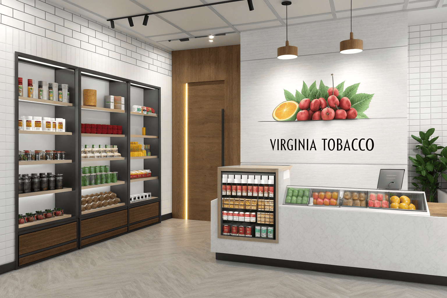 Juul Pods for Sale in California A pack of Juul Virginia Tobacco pods on a store counter.