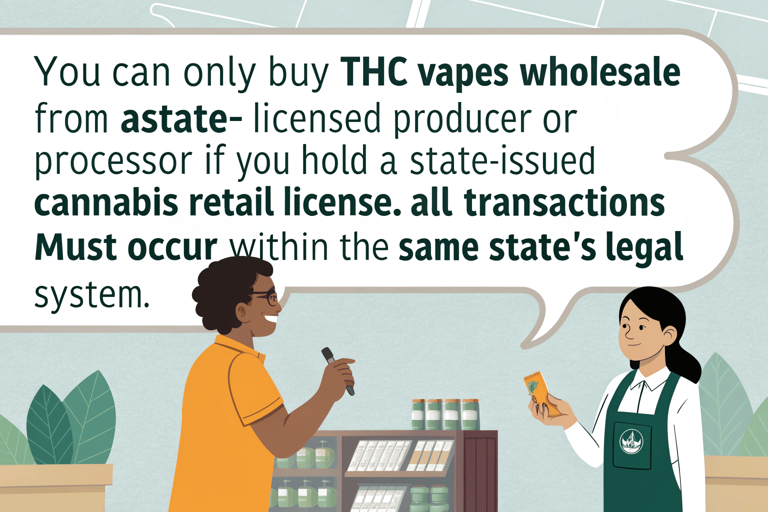 Boxes of branded THC vapes in a secure warehouse, ready for wholesale distribution.