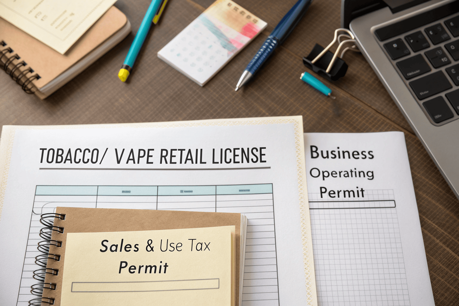 The front entrance of a bright, modern, and legally compliant vape shop.