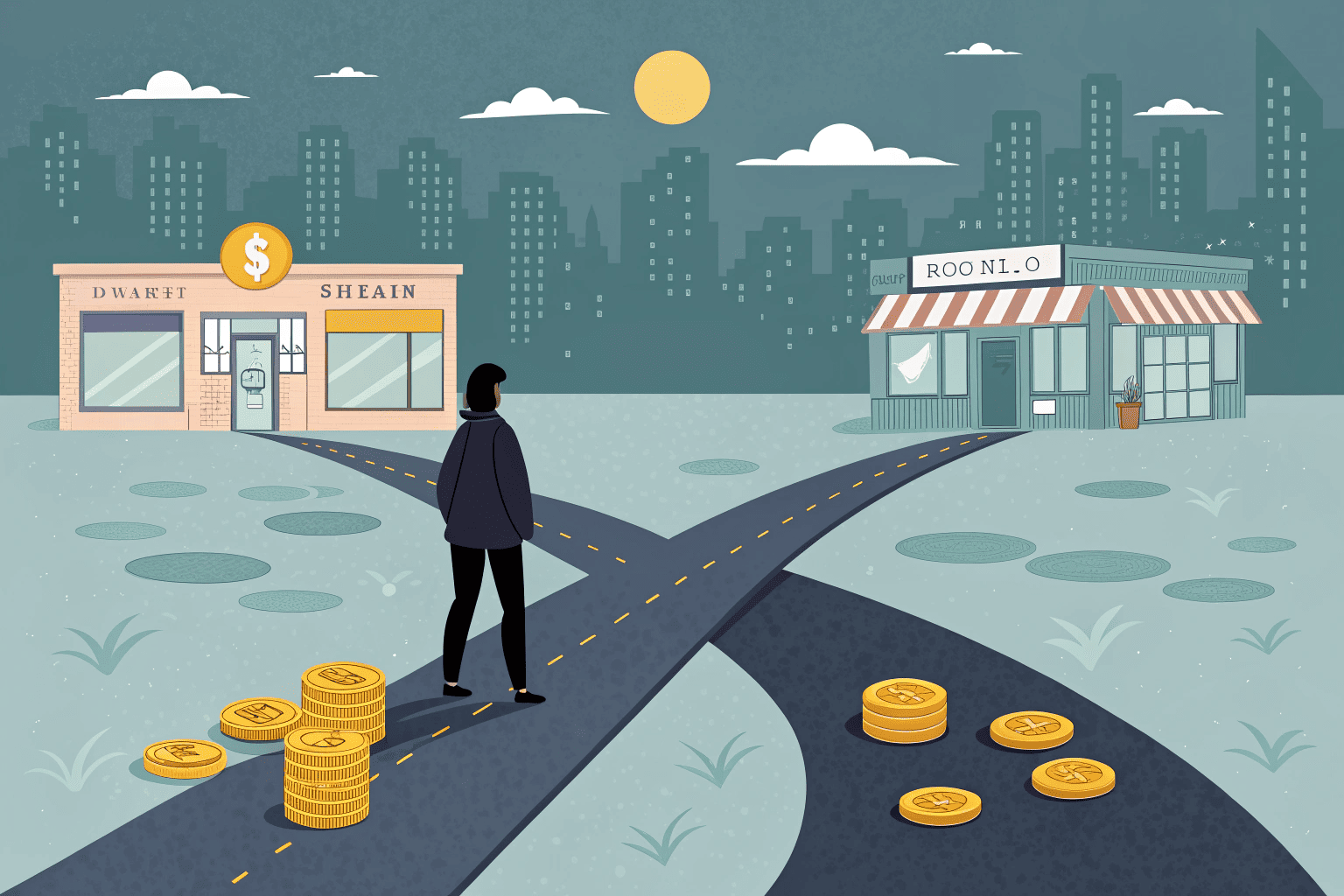 A chart showing the potential profit growth of a successful vape company over time.