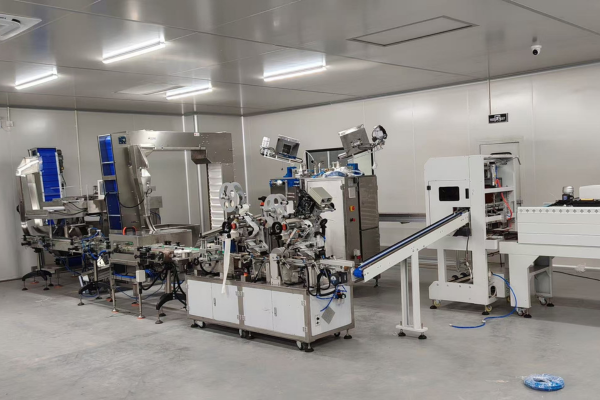 snus packing machine line