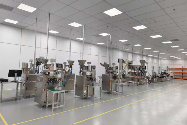 snus packing machine line