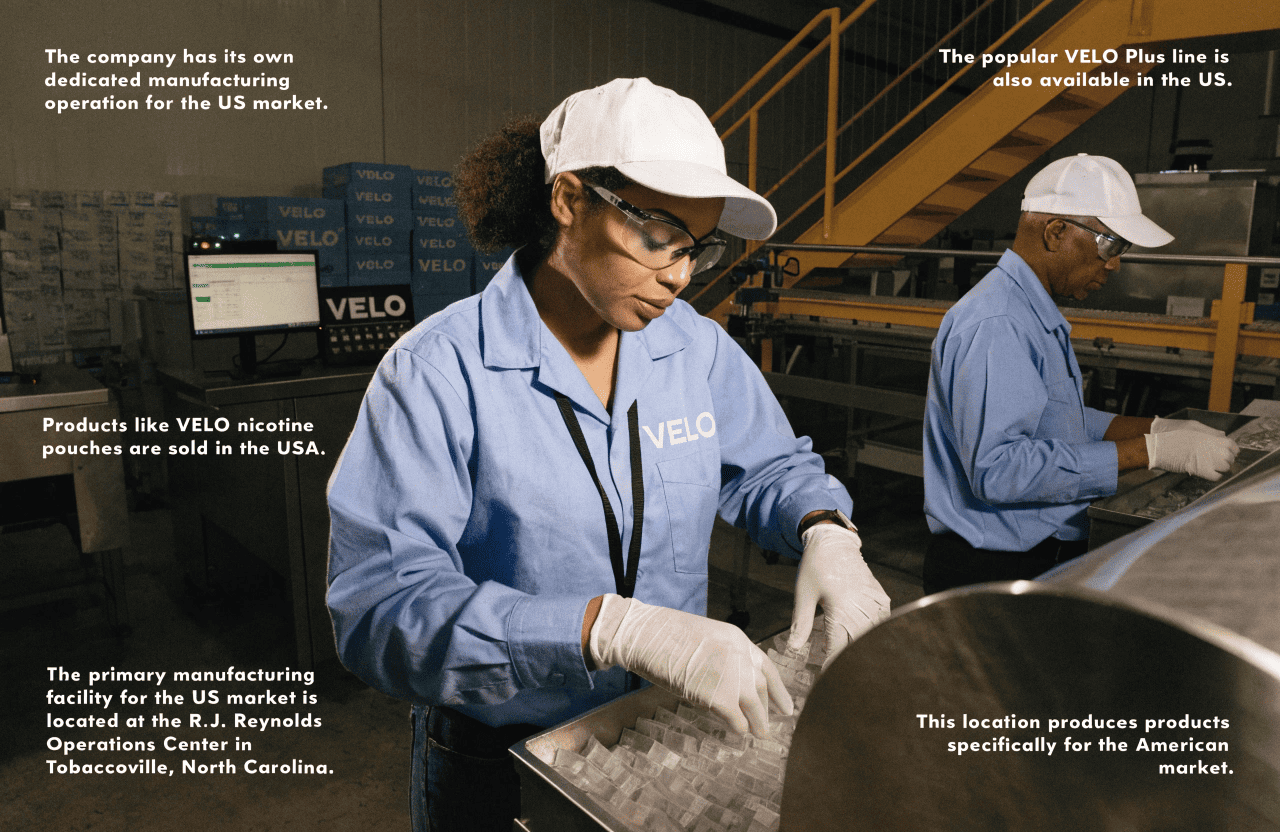 A large R.J. Reynolds manufacturing facility in North Carolina, USA.