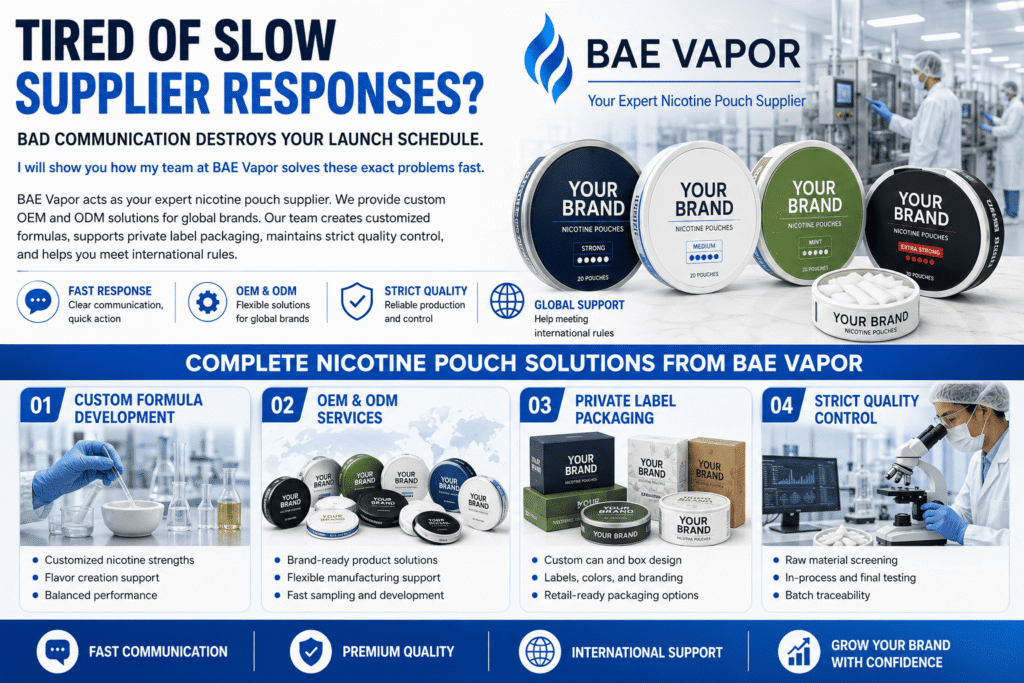 BAE Vapor factory production solutions