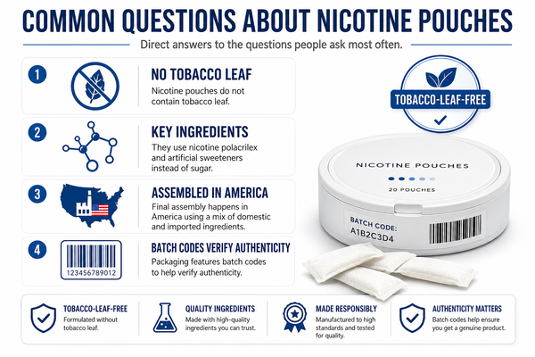 FAQ for Rogue nicotine pouch consumers